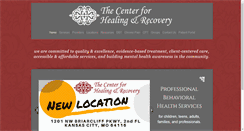 Desktop Screenshot of healingandrecoverykc.com